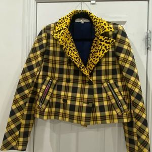 Beautiful multi print blazer from DVF